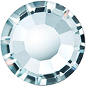 Preciosa Crystal Flat Back Hotfix VIVA12&reg; Chaton Rose - 06SS SILVER AQUAMARINE
