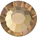Preciosa Crystal Flat Back Hotfix VIVA12® Chaton Rose - 12SS SMOKE TOPAZ