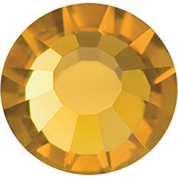 Preciosa Crystal Flat Back VIVA12&reg; Chaton Rose - 40SS TOPAZ