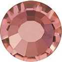 Preciosa Crystal Flat Back Hotfix VIVA12&reg; Chaton Rose - 08SS LIGHT BURGUNDY