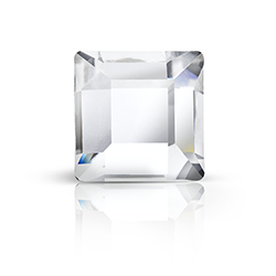 Preciosa Crystal Flat Back Hotfix - Square 06MM CRYSTAL