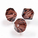 Preciosa Crystal Bead - Bicone 06MM BURGUNDY