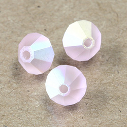 Preciosa Crystal Bead - Bicone 04MM MATTE PINK SAPPHIRE AB