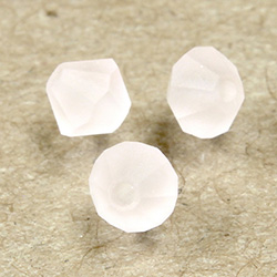 Preciosa Crystal Bead - Bicone 06MM MATTE LT ROSE