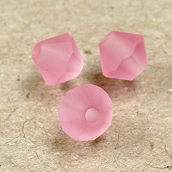 Preciosa Crystal Bead - Bicone 04MM MATTE ROSE
