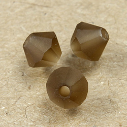 Preciosa Crystal Bead - Bicone 04MM MATTE SM TOPAZ