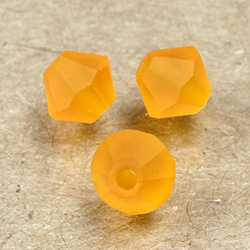 Preciosa Crystal Bead - Bicone 06MM MATTE SUN