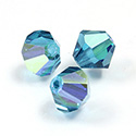 Preciosa Crystal Bead - Bicone 04MM INDICOLITE AB