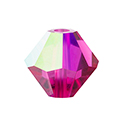 Preciosa Crystal Bead - Bicone 03MM FUCHSIA AB