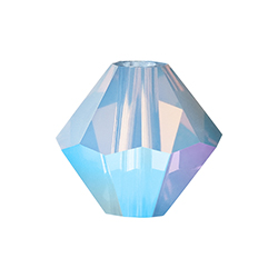 Preciosa Crystal Bead - Bicone 05MM LT SAPPHIRE OPAL AB