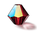 Preciosa Crystal Bead - Bicone 03MM VIVID SIAM AB