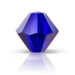 Preciosa Crystal Bead - Bicone 06MM COBALT