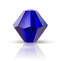 Preciosa Crystal Bead - Bicone 03MM COBALT