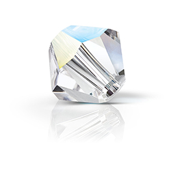 Preciosa Crystal Bead - Bicone 03MM CRYSTAL GLITTER