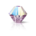 Preciosa Crystal Bead - Bicone 04MM LT AMETHYST GLITTER