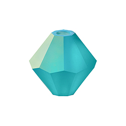 Preciosa Crystal Bead - Bicone 03MM MATTE BLUE ZIRCON AB