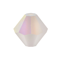 Preciosa Crystal Bead - Bicone 04MM MATTE CRYSTAL/AB