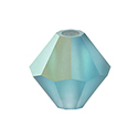Preciosa Crystal Bead - Bicone 04MM MATTE INDICOLITE/AB
