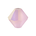 Preciosa Crystal Bead - Bicone 06MM MATTE PINK SAPPHIRE AB