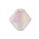 Preciosa Crystal Bead - Bicone 03MM MATTE CRYSTAL AB