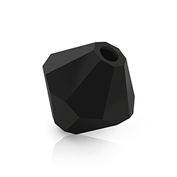 Preciosa Crystal Bead - Bicone 03MM MATTE JET