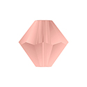 Preciosa Crystal Bead - Bicone 03MM MATTE ROSE PEACH