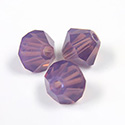 Preciosa Crystal Bead - Bicone 06MM AMETHYST OPAL