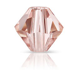 Preciosa Crystal Bead - Bicone 04MM ROSE PEACH