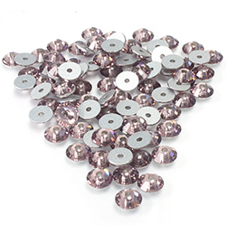 Preciosa Crystal Flat Back VIVA12&reg; Sew-On - Loch Rose 04MM LT AMETHYST