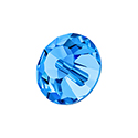 Preciosa Crystal Flat Back VIVA12&reg; Sew-On - Loch Rose 03MM CAPRI BLUE