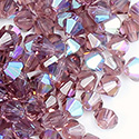 Czech Crystal Bead - Bicone 04MM AMETHYST AB
