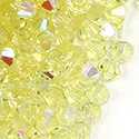 Czech Crystal Bead - Bicone 04MM JONQUIL AB