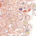 Czech Crystal Bead - Bicone 04MM LT ROSALINE AB