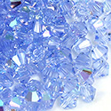 Czech Crystal Bead - Bicone 04MM LT SAPPHIRE AB
