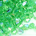 Czech Crystal Bead - Bicone 04MM PERIDOT AB