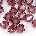 Czech Crystal Bead - Bicone 06MM AMETHYST