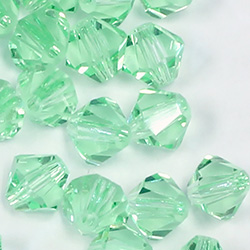 Czech Crystal Bead - Bicone 06MM CHRYSOLITE