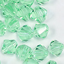 Czech Crystal Bead - Bicone 6MM CHRYSOLITE