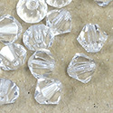 Czech Crystal Bead - Bicone 06MM CRYSTAL
