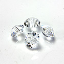 Preciosa Crystal Bead - Spacer 05x3MM CRYSTAL