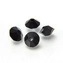 Preciosa Crystal Bead - Spacer 05x3MM JET 2ND Quality