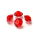 Preciosa Crystal Bead - Spacer 05x3MM LT SIAM RUBY