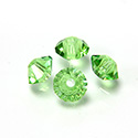 Preciosa Crystal Bead - Spacer 05x3MM PERIDOT