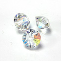 Preciosa Crystal Bead - Spacer 06x4MM CRYSTAL AB