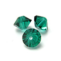 Preciosa Crystal Bead - Spacer 05x3MM EMERALD - 2ND Quality