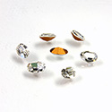 Preciosa Crystal Point Back Fancy Stone - Oval 06x4MM CRYSTAL