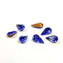 Preciosa Crystal Point Back Fancy Stone - Pear 06x3.6MM SAPPHIRE