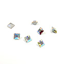 Swarovski Crystal Point Back Fancy Stone - Square 02MM CRYSTAL AB