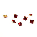 Preciosa Crystal Point Back Fancy Stone - Square 02MM LT SIAM RUBY