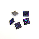 Preciosa Crystal Point Back Fancy Stone - Square 04MM BERMUDA BLUE